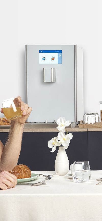 Blujuice: the water and juice dispenser for hospitality